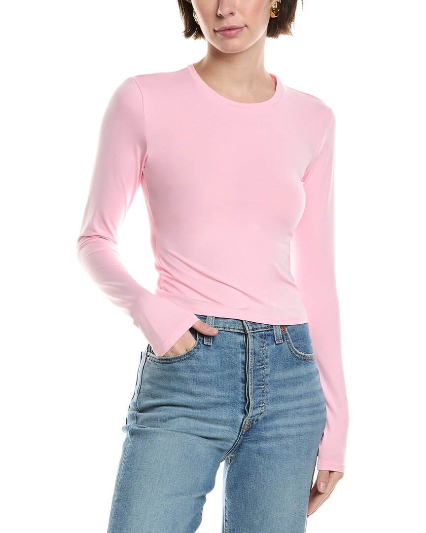 Hl Affair Knit Shirt Pink
