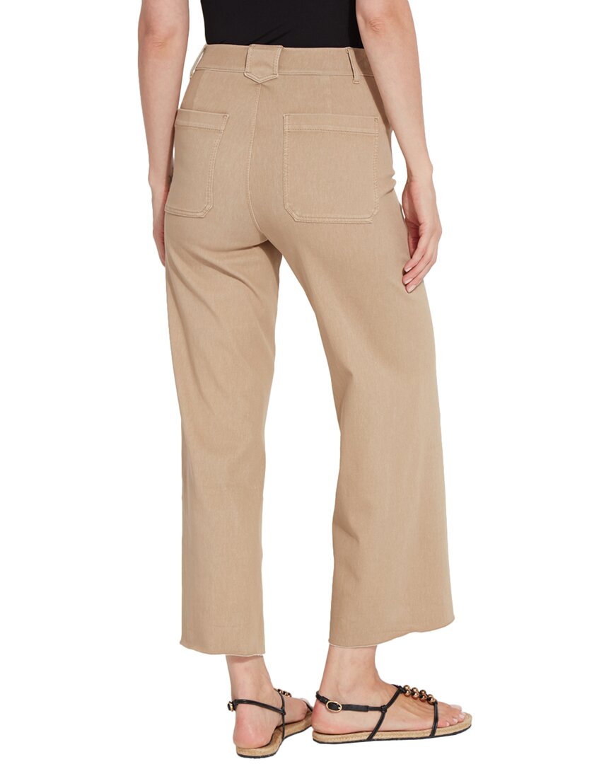 Lyssé New York Hi Waist No Side Seam Wide Leg Jean