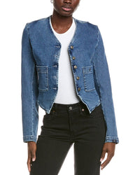 7 For All Mankind Collarless Jacket