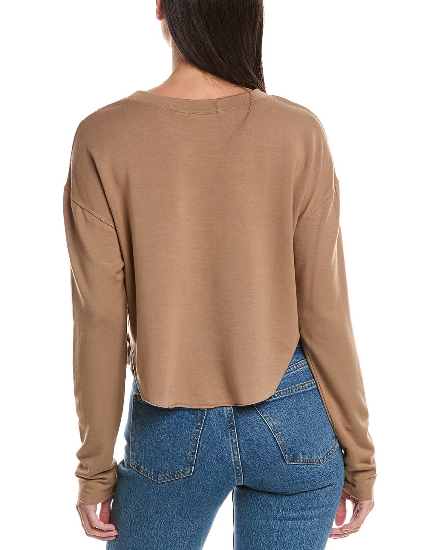 Hashttag Brushed Top