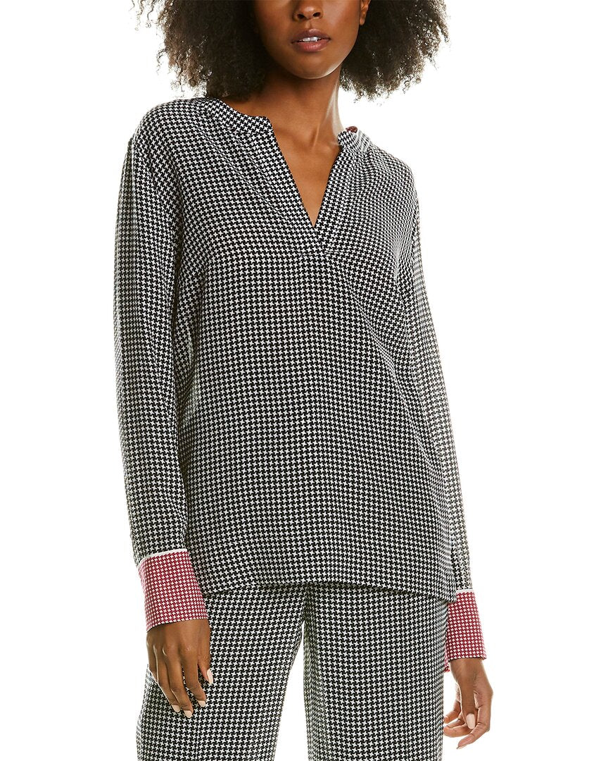 Escada Niassu Silk Top Grey Multi