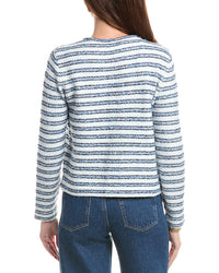 St. John Novelty Knit Wool-Blend Jacket