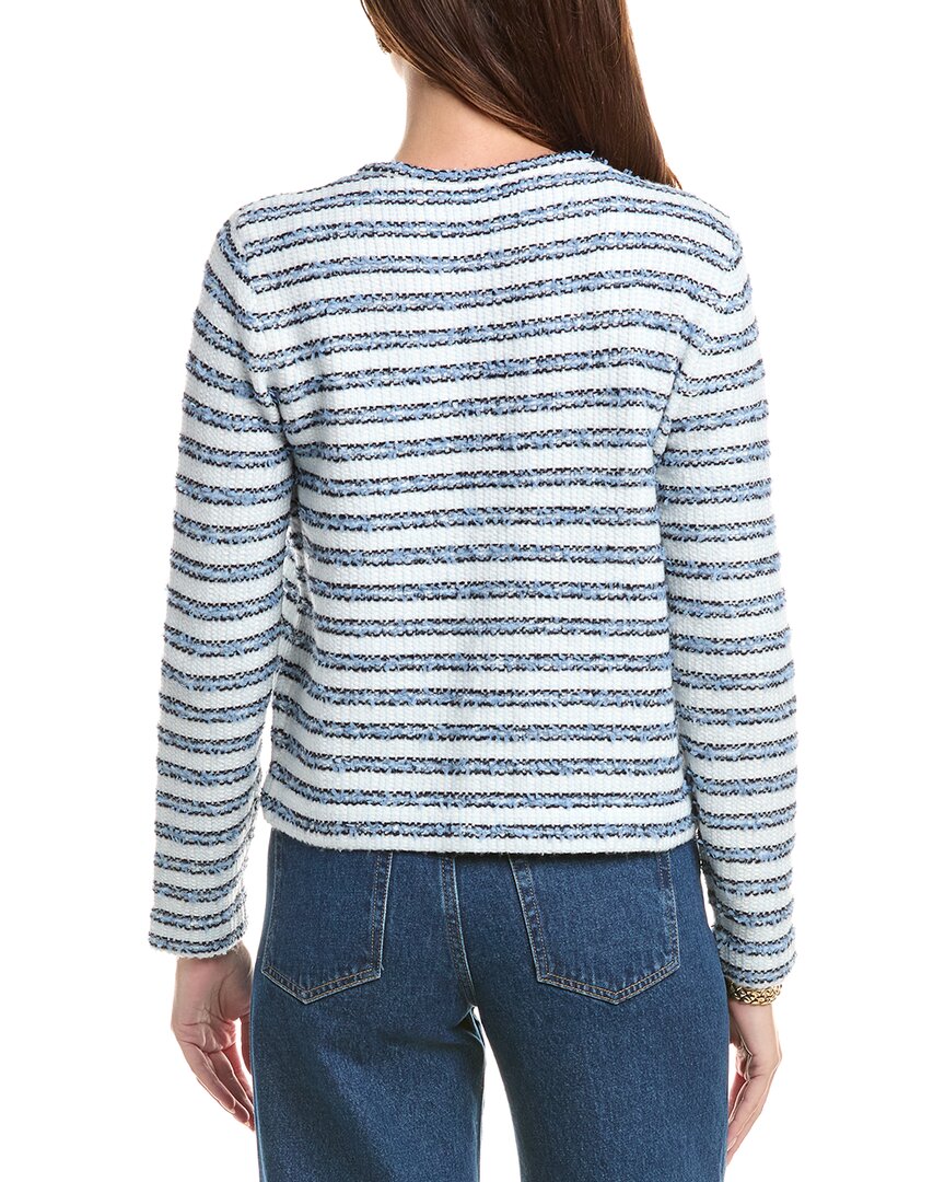 St. John Novelty Knit Wool-Blend Jacket