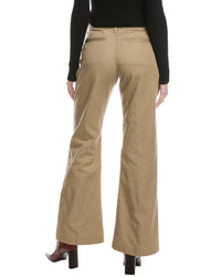 Re/Done Mid-Rise Flared Trouser Khaki Jean
