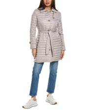Via Spiga Quilted Trench Coat