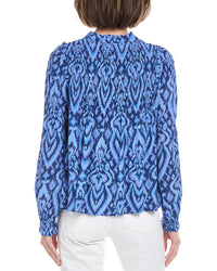Sail To Sable Ruffle Neck Top