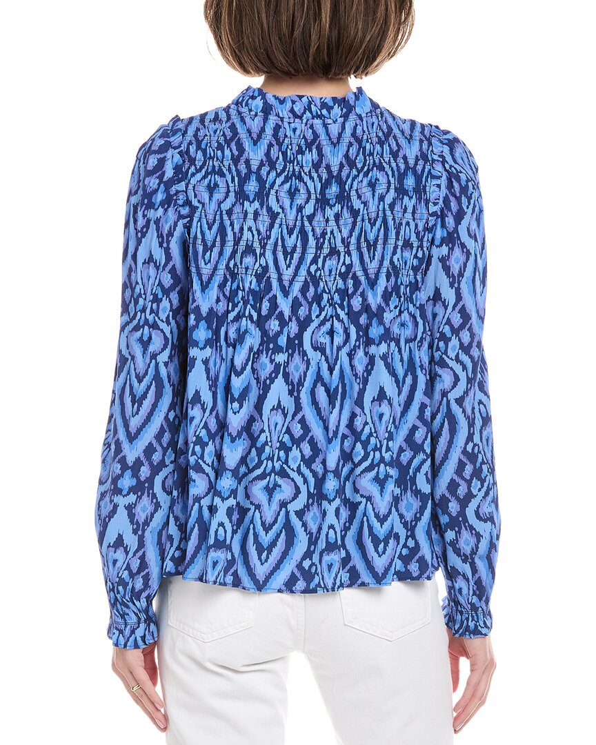 Sail To Sable Ruffle Neck Top