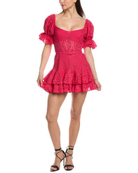 Charo Ruiz Ibiza Jean Mini Dress Pink