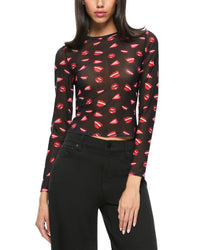 Alice + Olivia Delaina Top Black Regular 0 (XS)