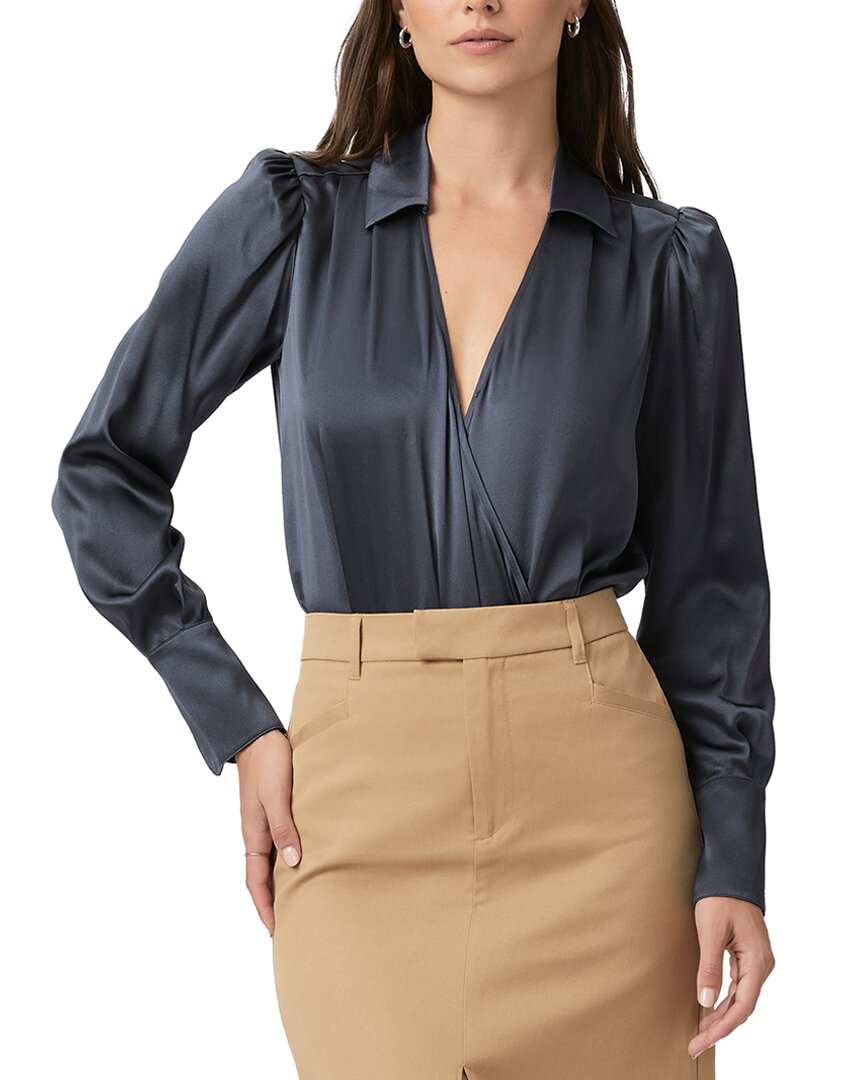 Paige Nyla Silk Bodysuit Regular 00 (XXS) Multi
