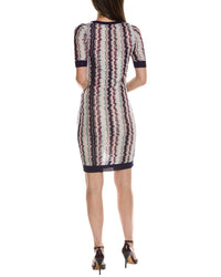M Missoni Silk-Lined Mini Dress