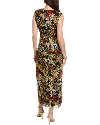 Anne Klein Twist Front Maxi Dress