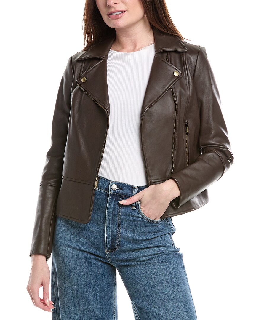 Sam Edelman Leather Moto Jacket