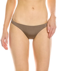 Vitamin A California High-Leg Bikini Bottom Brown