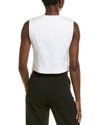 St. John Pinstripe Vest