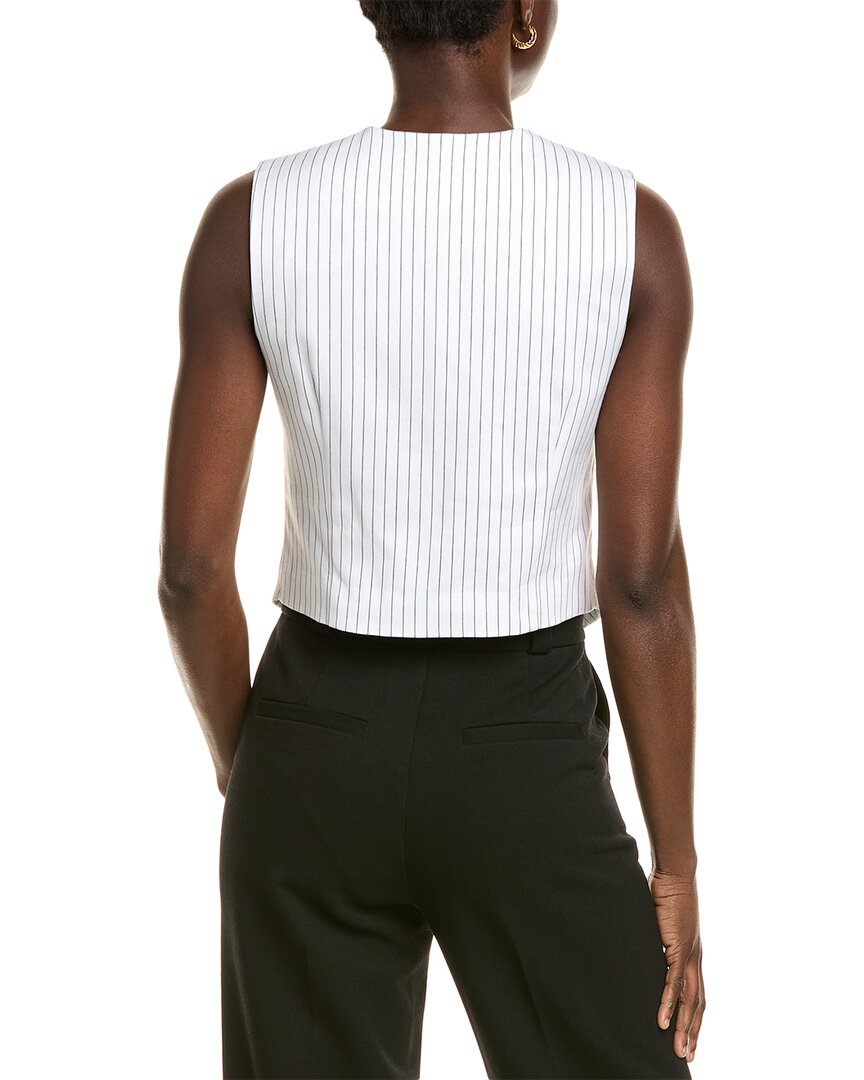 St. John Pinstripe Vest