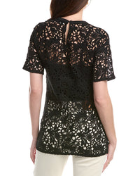 Valentino Wool & Silk-Blend Top