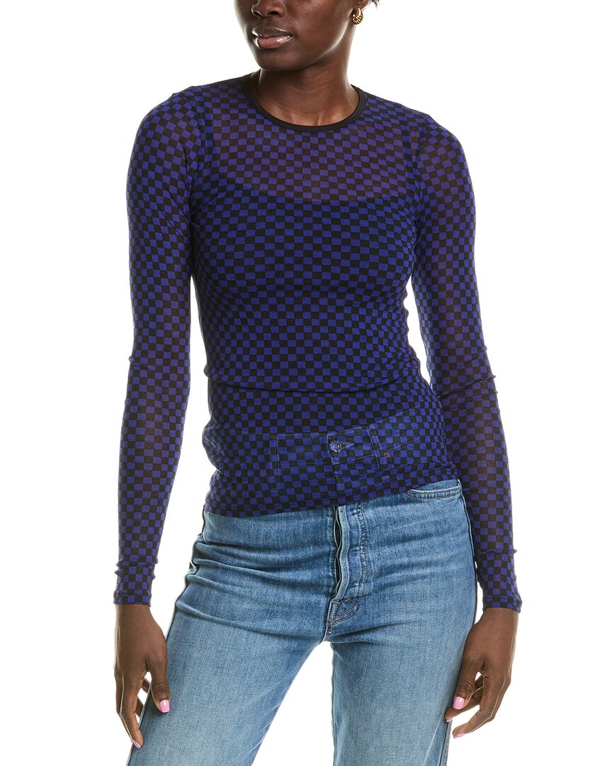 Enza Costa Mesh Shirt Black Regular 0 (XS)