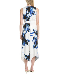 Anne Klein Surplice Midi Dress