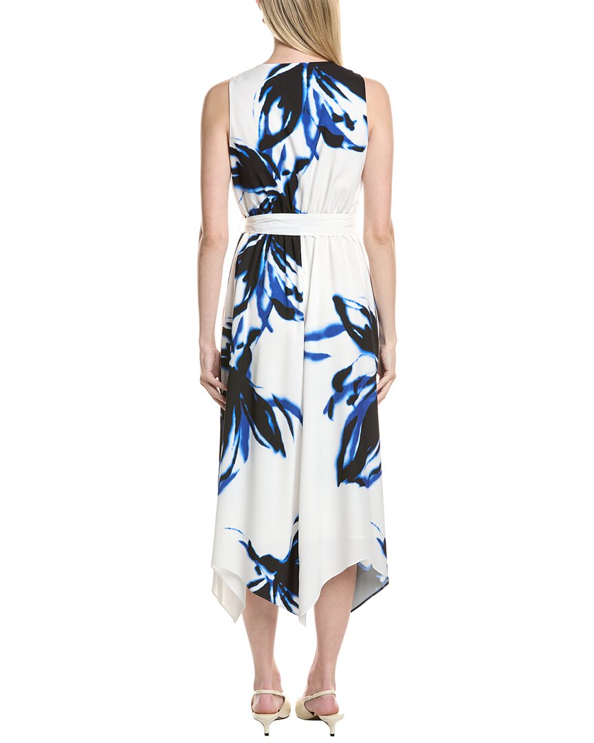 Anne Klein Surplice Midi Dress