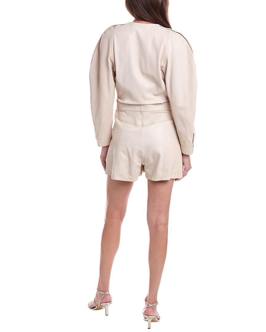 Iro Majunga Leather Romper