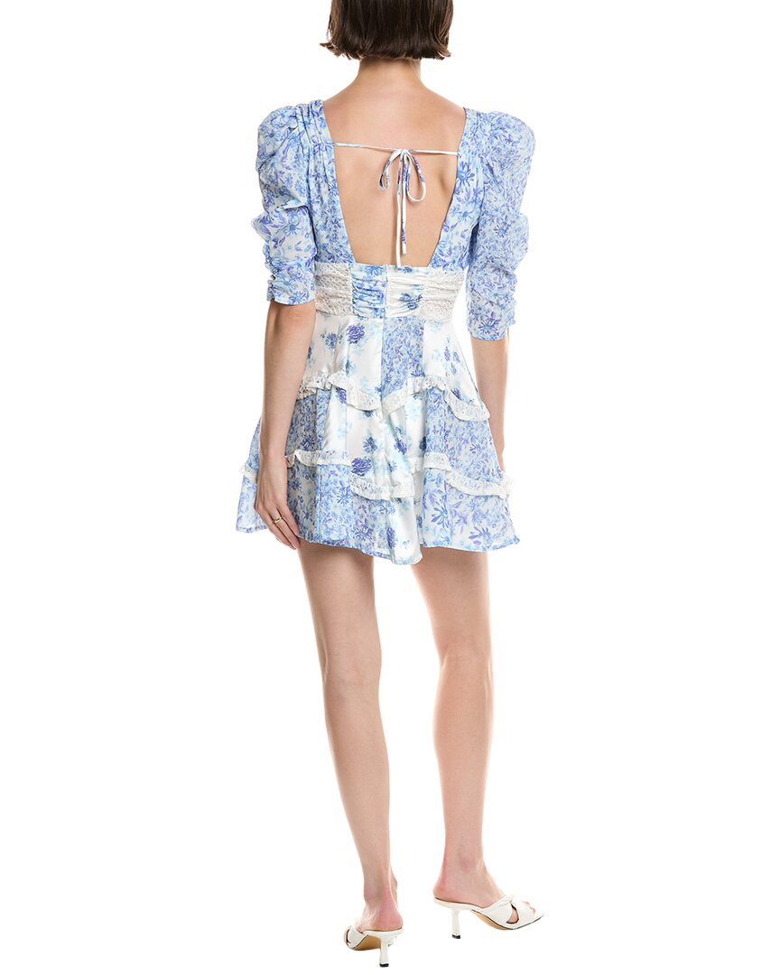 Abbey Puff Sleeve Mini Dress