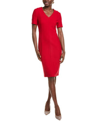 Boss Hugo Boss Damaisa Sheath Dress Regular 12 (L) Red