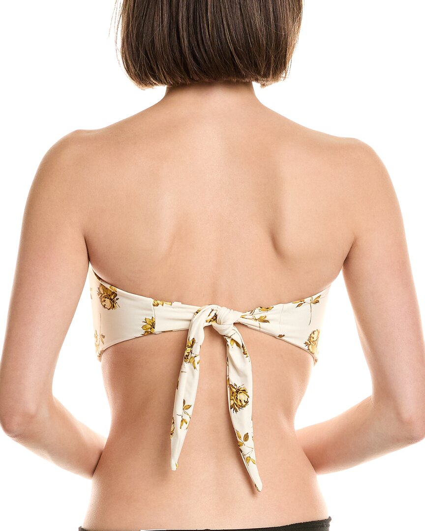 Montce Tori Ties Bandeau Bikini Top