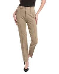 Helmut Lang Slim Ponte Pant Brown