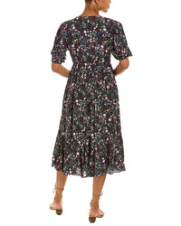 Celina Moon Tiered Midi Dress