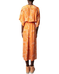 Zadig & Voltaire Rusty Silk Maxi Dress