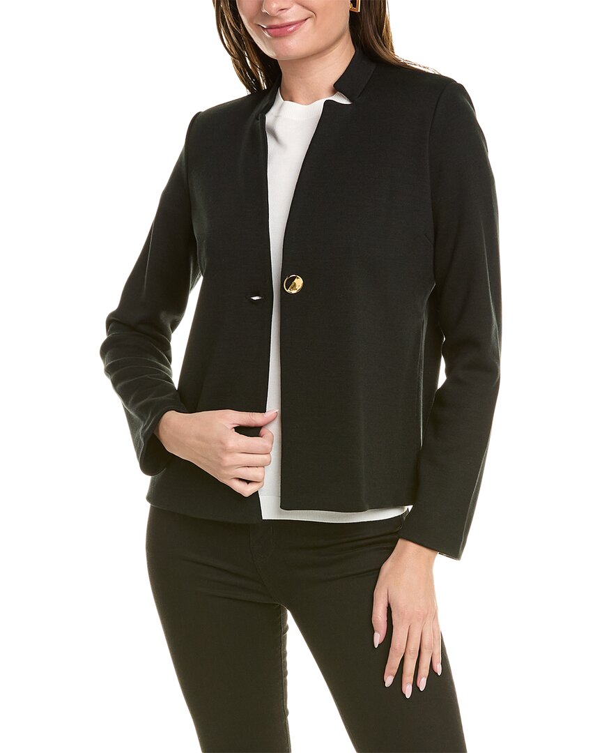 St. John St. John Milano Knit Wool-Blend Jacket