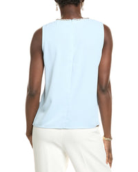 Gracia Chain Neckline Top