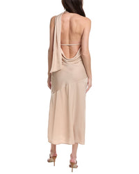 Reveriee One-Shoulder Midi Dress