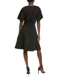 Natori Solid Lightweight Woven Midi Dress