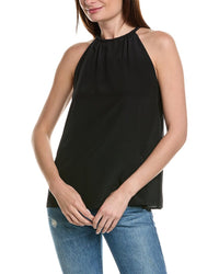 A.L.C. Kinsa Ii Silk Top Regular 00 (XXS) Black