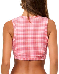 La Porte Danielle Twist-Front Bralette Top
