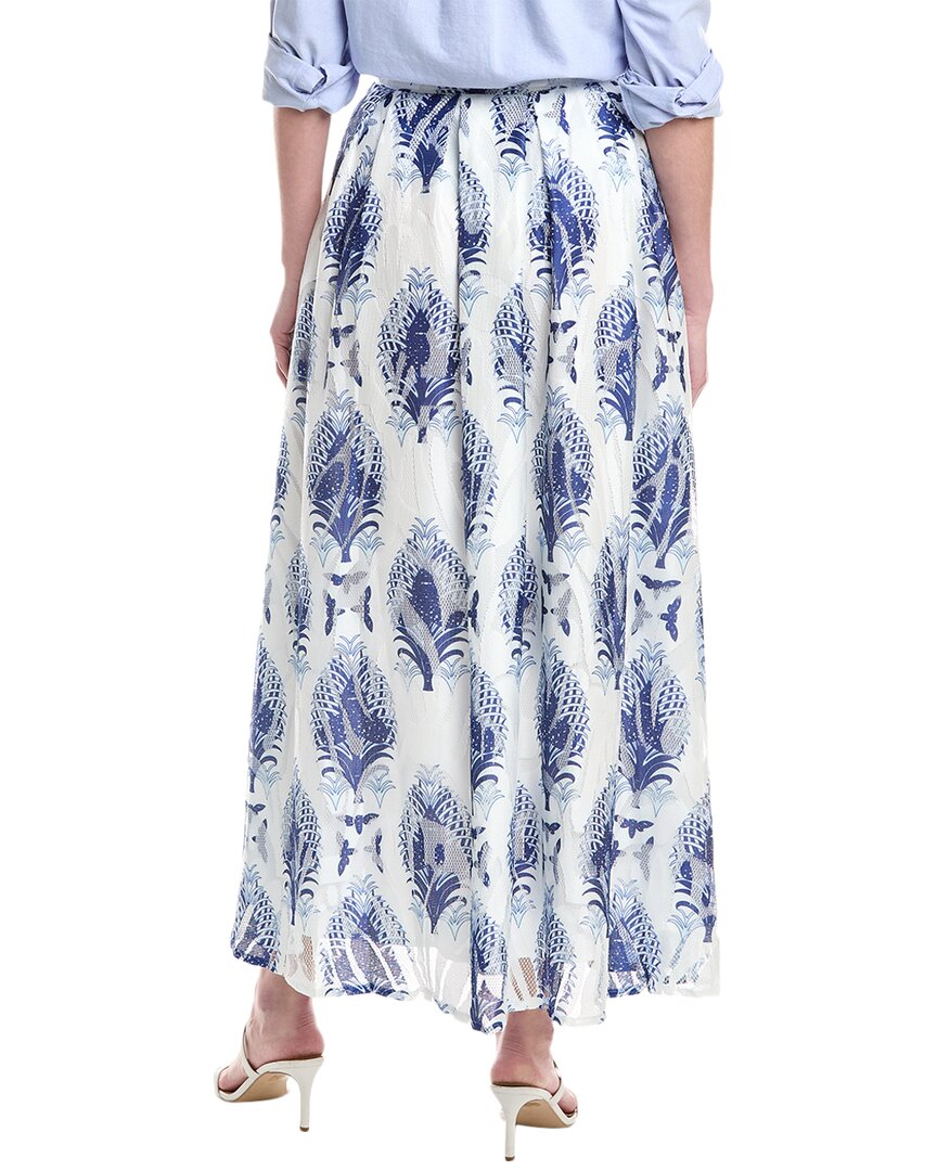 Gracia Pleated Lace Skirt