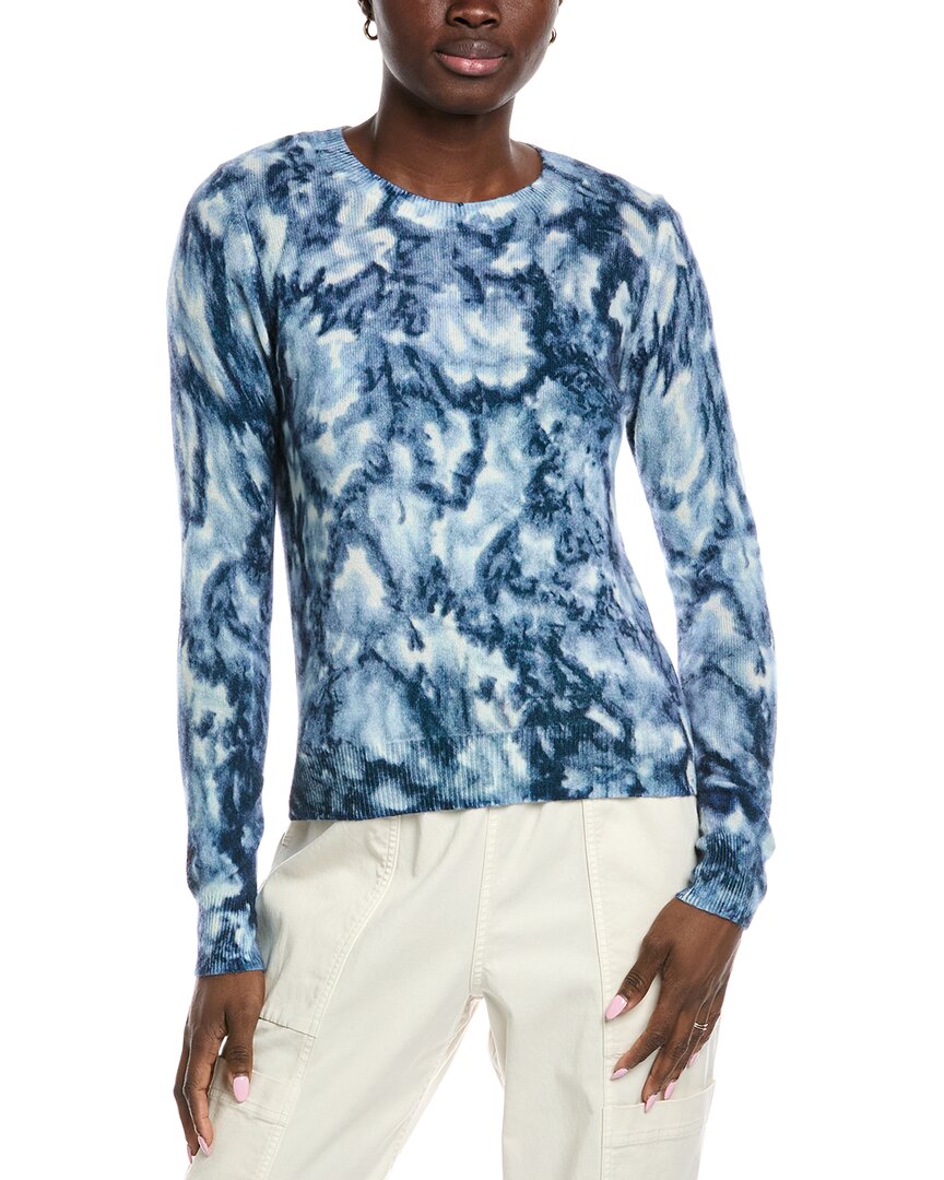 Autumn Cashmere Floral Print Cashmere Sweater