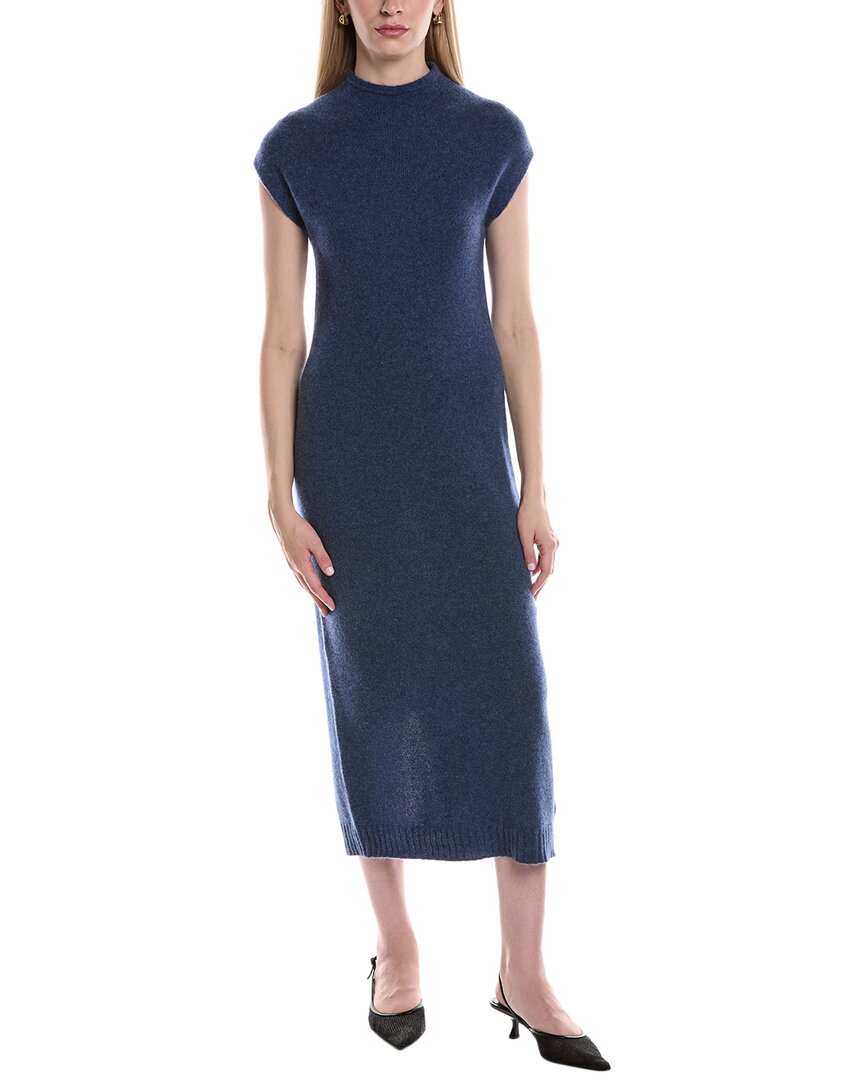 Philosophy Funnel Neck Cashmere Midi Sweaterdress