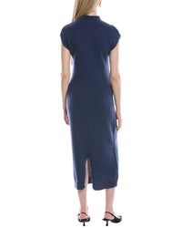 Philosophy Funnel Neck Cashmere Midi Sweaterdress