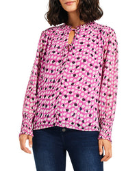 Nic+Zoe Petite Vivid Dot Top