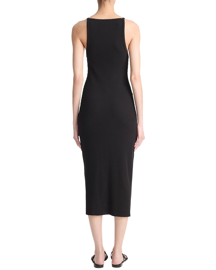 Vince Rib High Neck Tank Dress