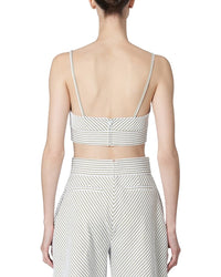 Carolina Herrera Cropped Bustier