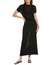 Vix Solid Eliane Long Dress