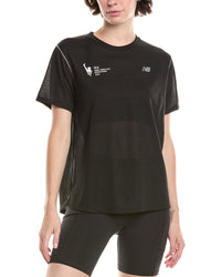 New Balance Nyc Marathon Athletics Nyrr Tee Black