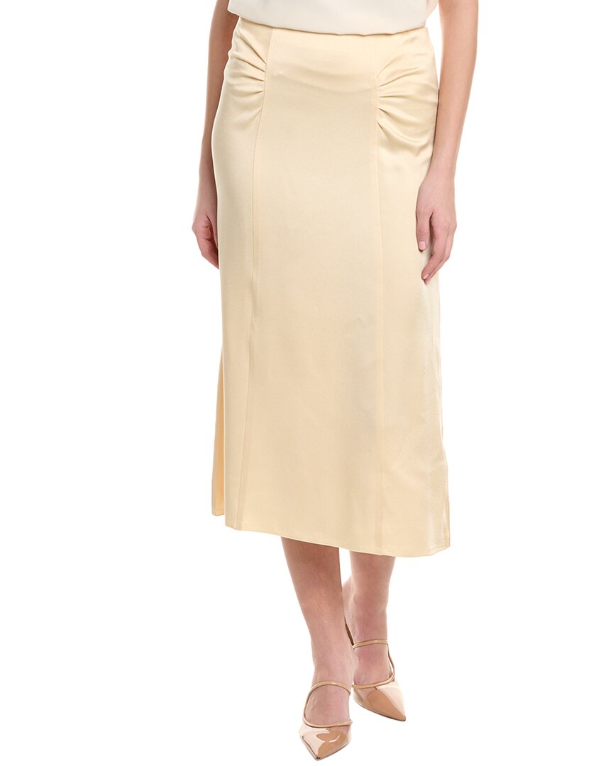 Hugo Boss Vaniki Midi Skirt Beige