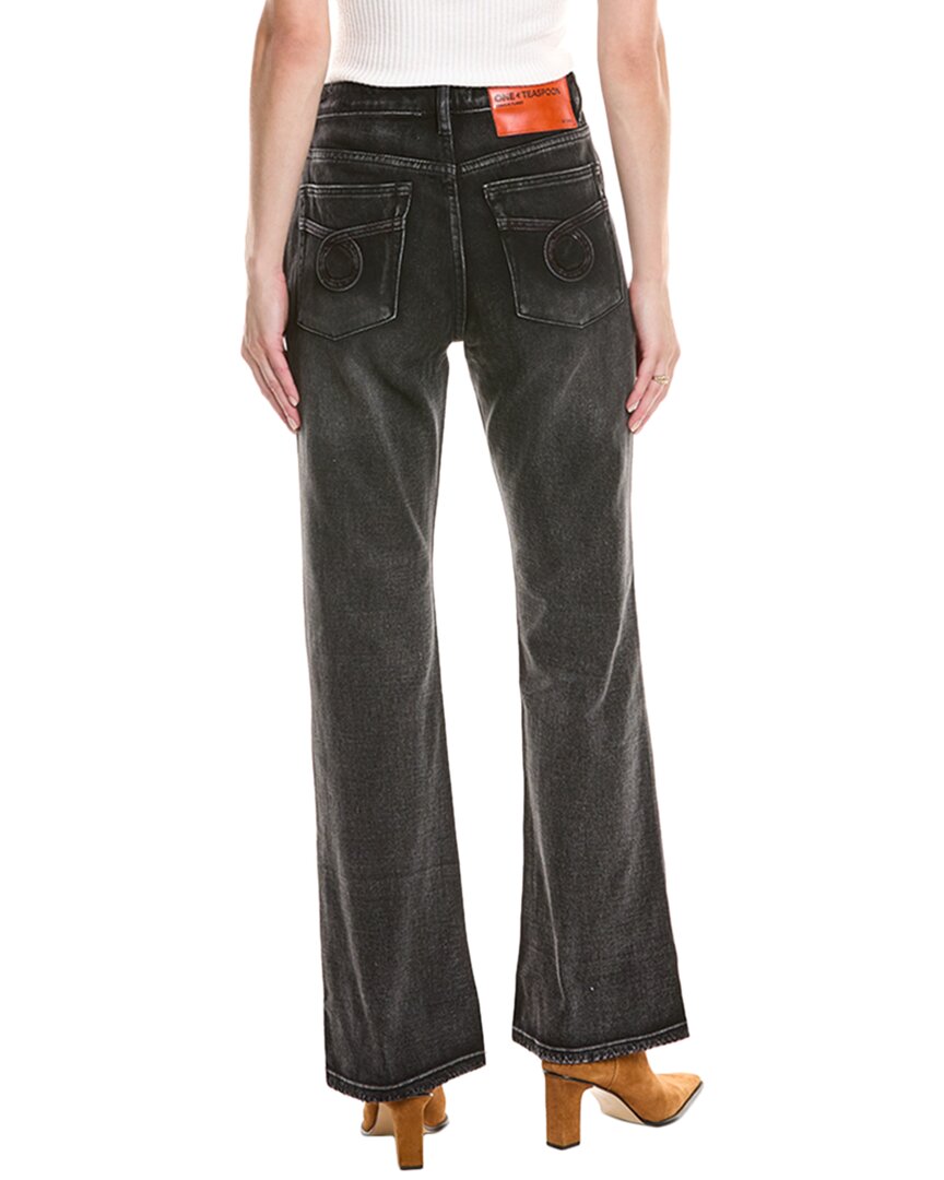 One Teaspoon Charlie Faded Black Slim Bootcut Jean