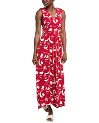 Alpha Studio Lungo Maxi Dress Red
