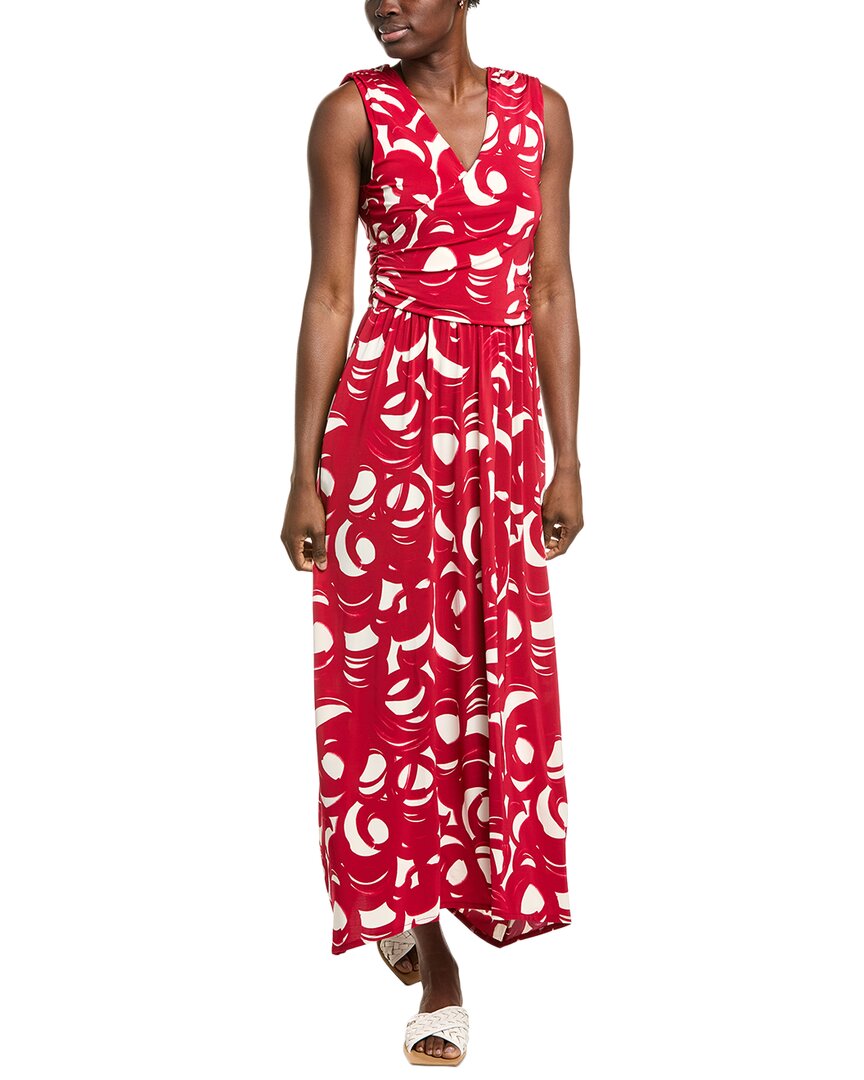 Alpha Studio Lungo Maxi Dress Red